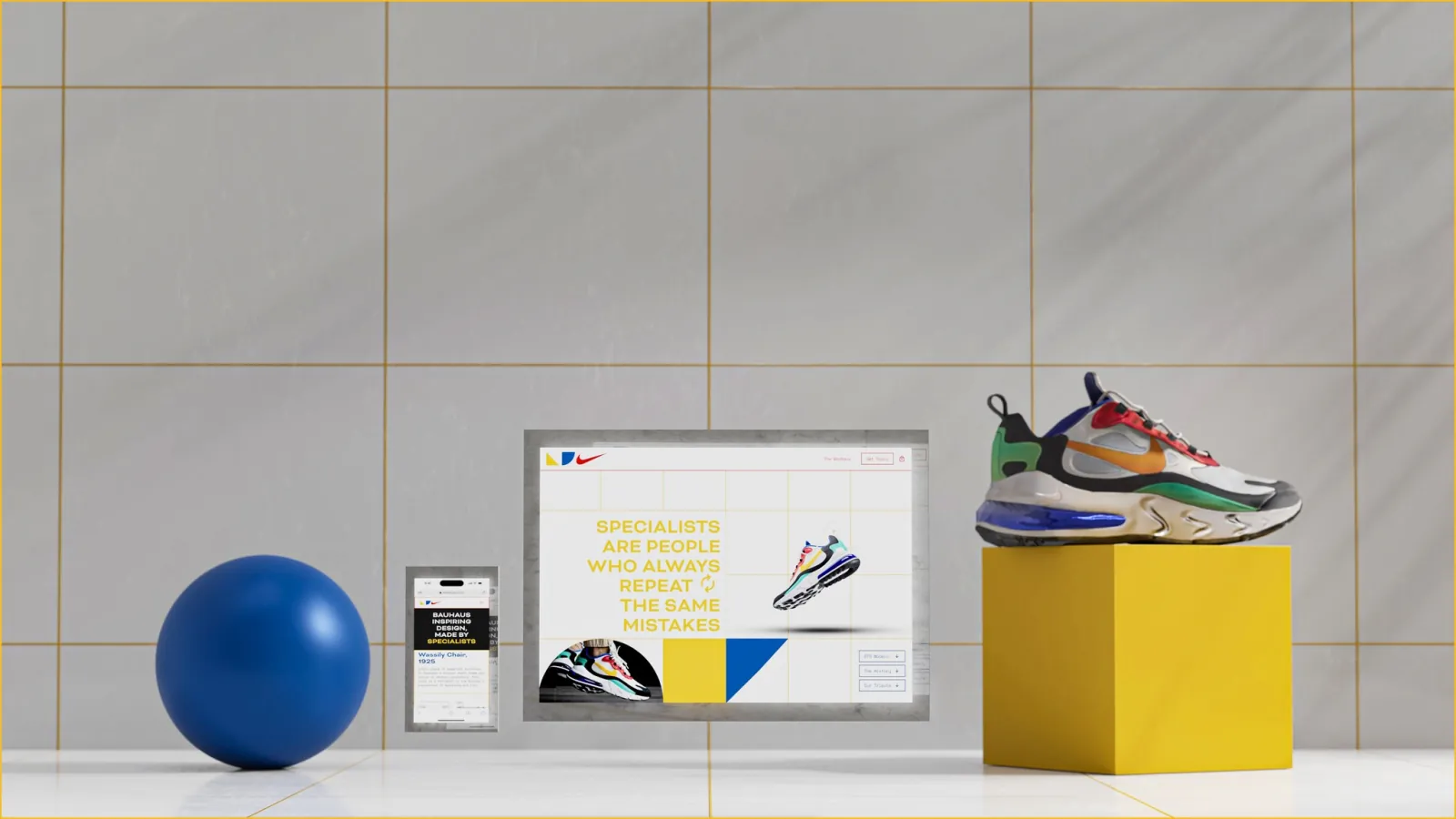 Nike React 270 Bauhaus — project image 1