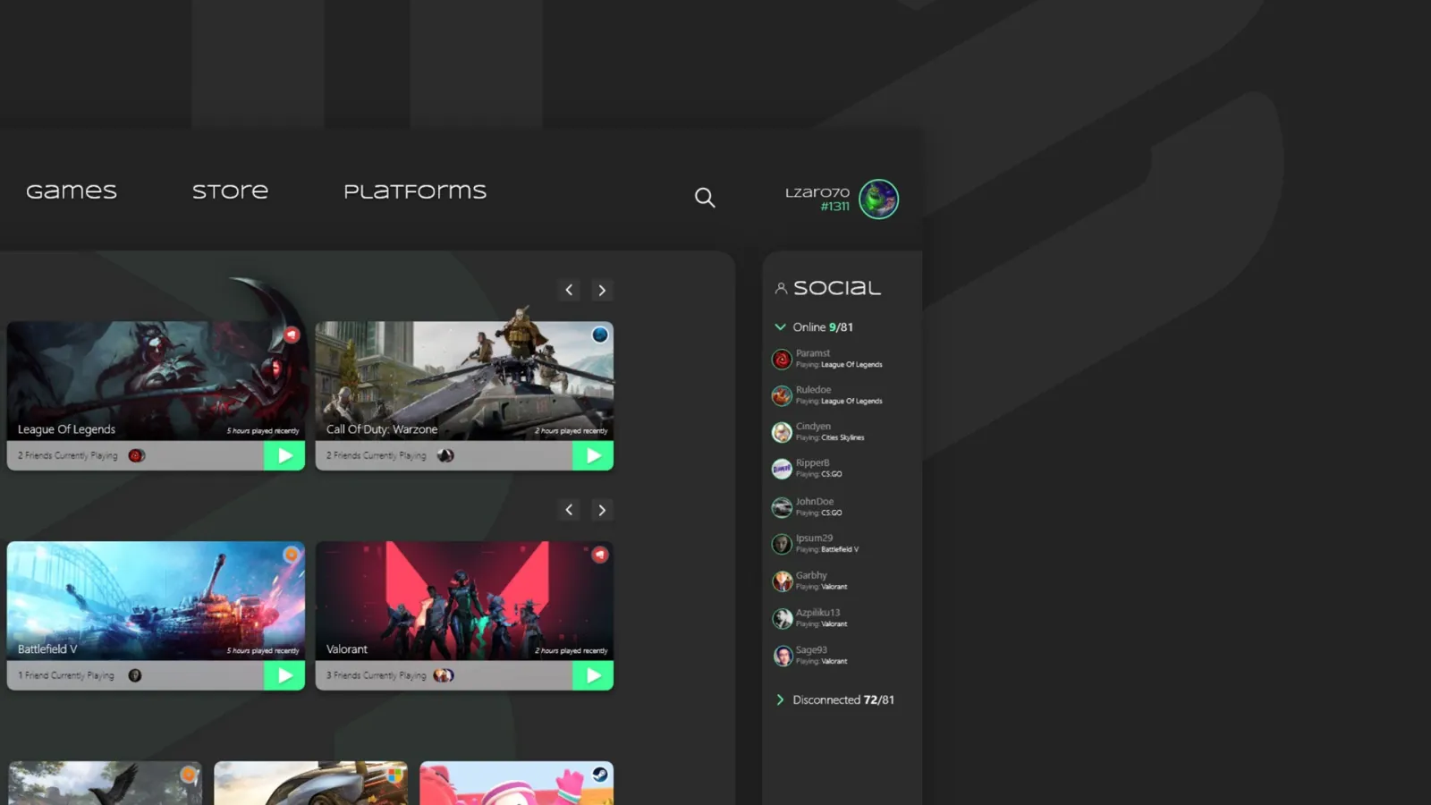 DPOT Gaming Launcher — imagen del proyecto 2