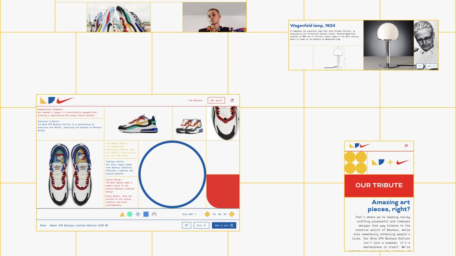 Nike React 270 Bauhaus — project image 7